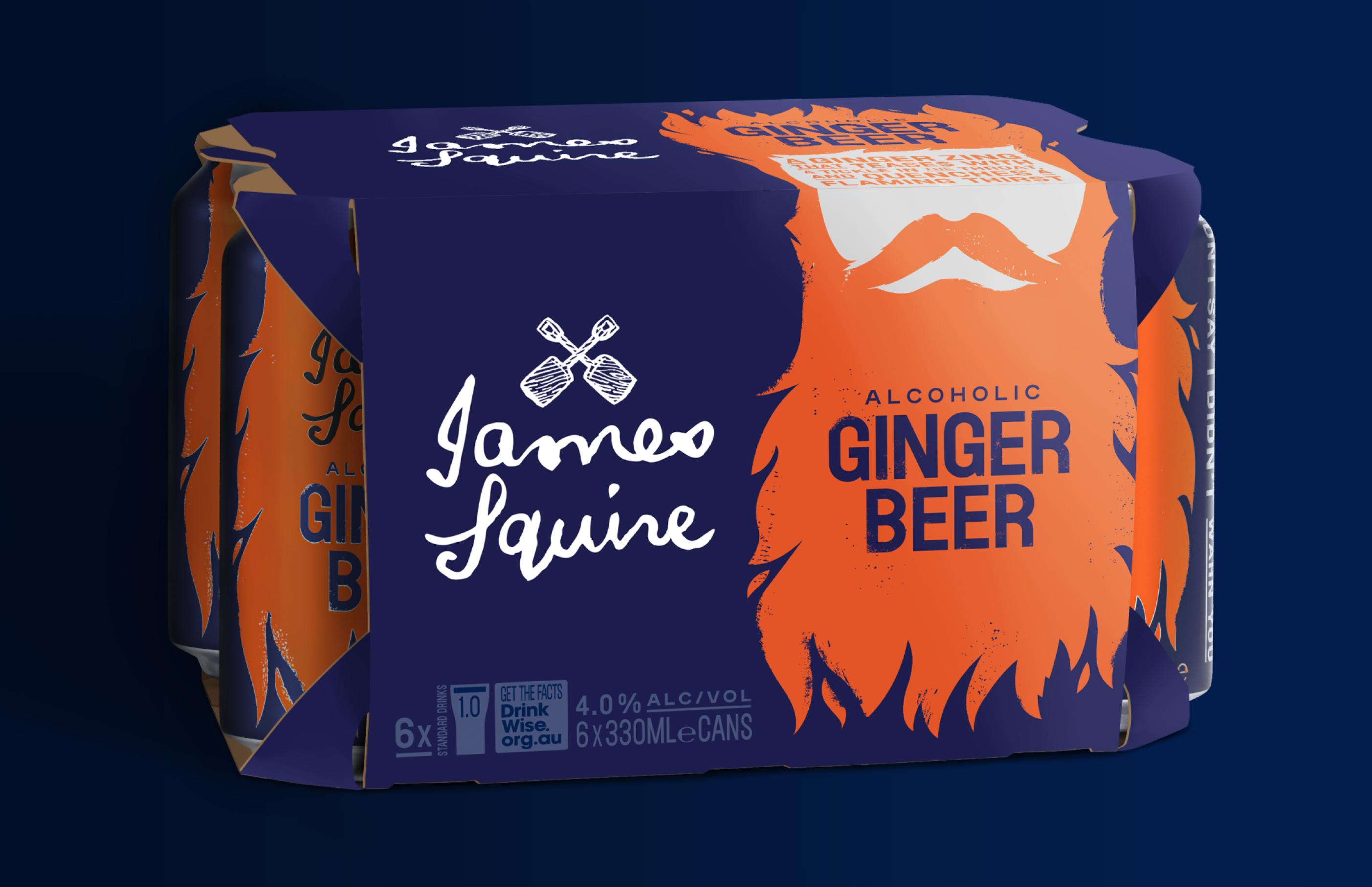 James Squire Ginger Beer CoPartnership
